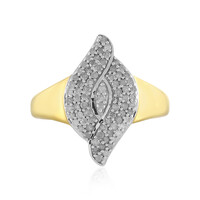 Anillo en plata con Diamante I4 (J)