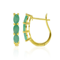 Pendientes en plata con Esmeralda