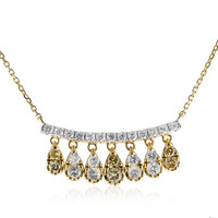 Collar en oro con Diamante fancy SI2 (CIRARI)
