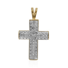 Colgante en plata con Diamante PK (I)