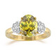 Anillo en oro con Esfalerita de Bulgaria