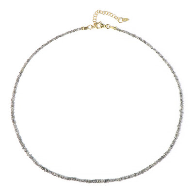 Collar en plata con Diamante plateado