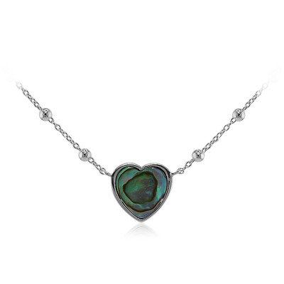 Collar en plata con Concha de Abalone