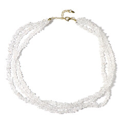 Collar en plata con Cuarzo blanco