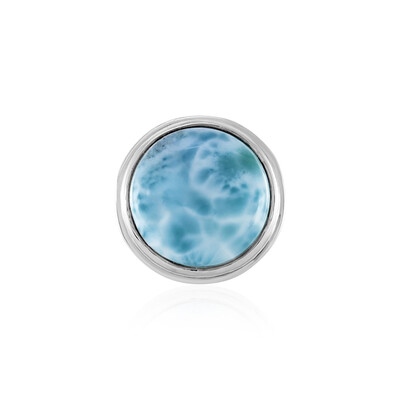 Colgante en plata con Larimar (MONOSONO COLLECTION)
