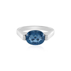 Anillo en plata con Fluorita de color cambiante