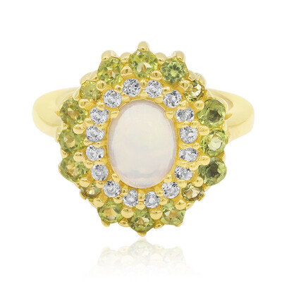 Anillo en plata con Ópalo de Welo
