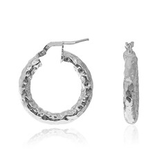 Pendientes en plata (Joias do Paraíso)