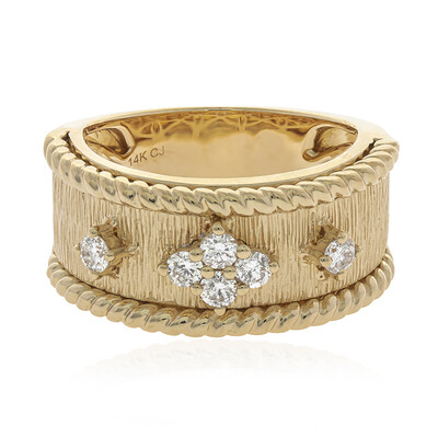 Anillo en oro con Diamante SI2 (H) (CIRARI)