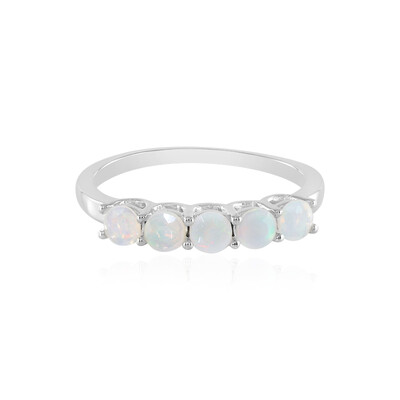 Anillo en plata con Ópalo de Welo