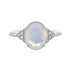 Anillo en plata con Ópalo de Welo