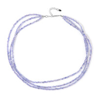 Collar en plata con Tanzanita