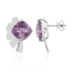 Pendientes en plata con Amatista (Pallanova)