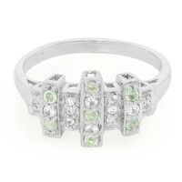 Anillo en plata con Turmalina Paraíba