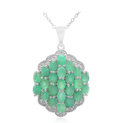 Collar en plata con Esmeralda