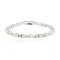 Brazalete en plata con Ópalo de Welo