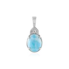 Colgante en plata con Larimar