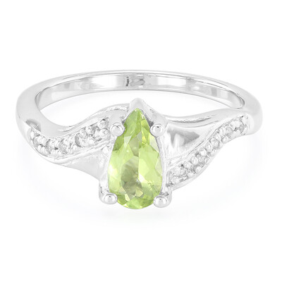 Anillo en plata con Turmalina