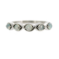 Anillo en plata con Ópalo de Welo