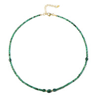 Collar en plata con Esmeralda de Zambia