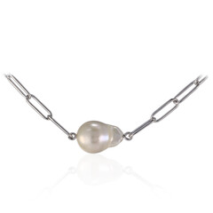 Collar en plata con Perla Freshwater (TPC)