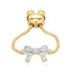 Anillo en plata con Topacio blanco (M de Luca)