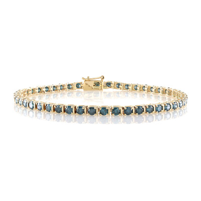 Brazalete en oro con Diamante azul I2 (de Melo)