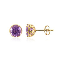 Pendientes en plata con Amatista