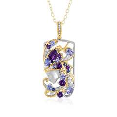 Collar en plata con Amatista (Gems en Vogue)