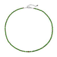 Collar en plata con Hematita mística