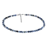 Collar en plata con Sodalita