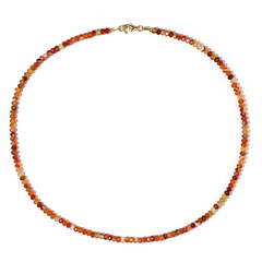 Collar en plata con Cornalina