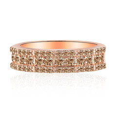 Anillo en oro con Diamante rosa de Francia de Argyle SI1