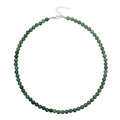 Collar en plata con Prase