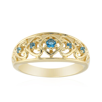Anillo en oro con Hauyna