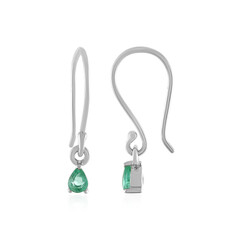 Pendientes en plata con Esmeralda de Etiopía