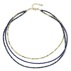 Collar en plata con Grosularia