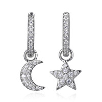 Pendientes en plata con Zircón