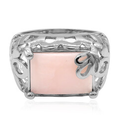 Anillo en plata con Ópalo rosa
