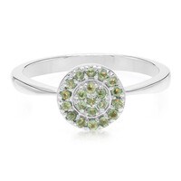 Anillo en plata con Alejandrita