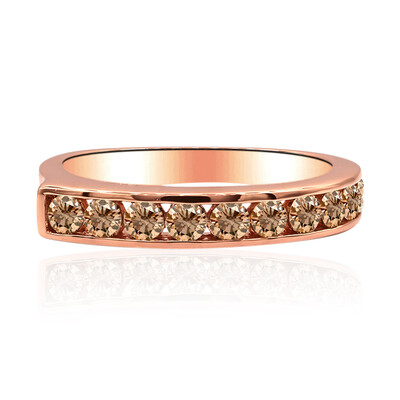 Anillo en oro con Diamante rosa de Francia de Argyle SI1 (Annette)