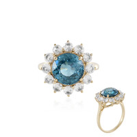 Anillo en oro con Zircón de Ratanak Kirí