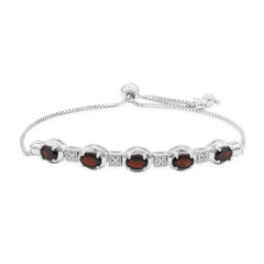 Brazalete en plata con Granate
