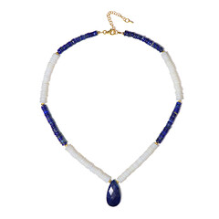 Collar en plata con Lapislázuli