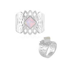 Anillo en plata con Ópalo Welo AAA (de Melo)