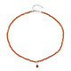 Collar en plata con Granate Hesonita