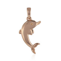 Colgante en oro con Diamante rosa de Francia de Argyle SI1