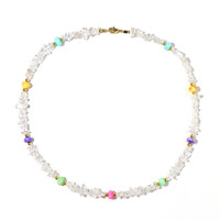 Collar en plata con Ópalo de Etiopía