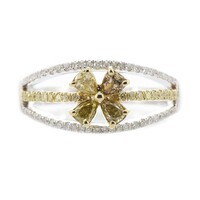 Anillo en oro con Diamante fancy SI2 (CIRARI)