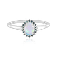 Anillo en plata con Ópalo de Welo